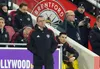 Cristiano Ronaldo looks on after being substituted by Manchester United interim manager Ralf Rangnick