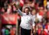 Ralph Hasenhuttl salutes the Southampton fans