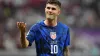 Christian Pulisic was injured in scoring the United States’ winning goal against Iran (Martin Rickett/PA)