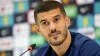 England’s Conor Coady spoke to the media on Thursday (Martin Rickett/PA)