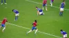 Costa Rica’s Keysher Fuller celebrates scoring his side’s first goal at Qatar 2022 (Adam Davy/PA)