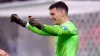 Croatia goalkeeper Dominik Livakovic celebrates victory (Nick Potts/PA).