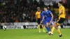 Raul Jimenez breaks the deadlock for Wolves (Barrington Coombs/PA)