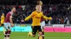 Daniel Podence celebrates after scoring Wolves’ winner (Nick Potts/PA)