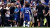 Thomas Tuchel and Antonio Conte were sent off at Stamford Bridge after they clashed on the touchline (John Walton/PA)