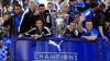 Leicester produced one of sport’s biggest upsets when winning the Premier League in 2016 (Nigel French/PA)