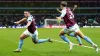 Aston Villa’s John McGinn (left) celebrates his late winner (PA)