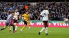 Wolves’ Hwang Hee-chan scores the winner against Manchester City (Nick Potts/PA)