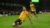 Hwang Hee-chan celebrates his equaliser (Barrington Coombs/PA)