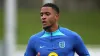 Ezri Konsa during England’s training session at St George’s Parkon Tuesday (Simon Marper/PA)