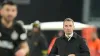 Celtic’s head coach Brendan Rodgers during the Champions League, group E, soccer match between Lazio and Celtic at Rome’s Ol