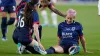 Megan Rapinoe suffered an injury in the final game of her career (Gregory Bull/AP)