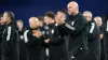 Wales manager Rob Page applauds the fans following their 1-1 European Championship qualifying draw against Turkey (Joe Gidde