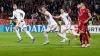 Joe Rodon celebrates Wales’ equaliser during their 1-1 draw against Armenia on Saturday (Zac Goodwin/PA)