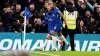 Mykhaylo Mudryk, left, scored Chelsea’s late equaliser before they won on penalties (Zac Goodwin/PA)