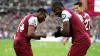 Mohammed Kudus (left) celebrates scoring against Wolves (Mike Egerton/PA).