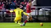 Bristol City’s Tommy Conway rounds West Ham goalkeeper Lukasz Fabianski after scoring his side’s FA Cup winner (David Davies