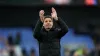 Crystal Palace manager Oliver Glasner applauds the fans (Bradley Collyer/PA)