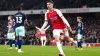 Kai Havertz celebrates after scoring Arsenal’s winner (John Walton/PA)