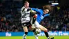 Sean McGinty, left, headed Ayr’s winner against Airdrie (Steve Welsh/PA)