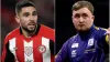 Neil Maupay and Luke Littler engaged in a social media tussle (PA)