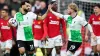 Harvey Elliott, right, won the penalty which Mohamed Salah, left, equalised from (Dave Thompson/AP)