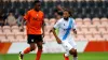 Barnet’s Nicke Kabamba (left) rescued a point with a late penalty to secure a 2-2 draw at Maidenhead in the National League 