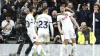 Micky van de Ven (right) celebrates scoring in Tottenham’s 3-1 win over Nottingham Forest (Nigel French/PA)