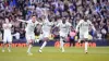 Bromley players celebrate winning the Vanarama National League play-off final against Solihull Moors at Wembley (Nick Potts/