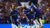 Moises Caicedo (centre) scored from halfway in the victory over Bournemouth (Bradley Collyer/PA)