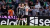 Sean Longstaff levelled for Newcastle (Owen Humphreys/PA)