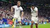 Harry Kane (left) and Jude Bellingham celebrate for England (Bradley Collyer/PA)