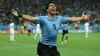 Luis Suarez scored twice as Uruguay left England on the brink of elimination from the 2014 World Cup (Mike Egerton/PA)