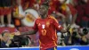 Nico Williams celebrates his goal in Spain’s 4-1 win over Georgia (Nick Potts/PA)