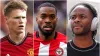 Scott McTominay (left to right), Ivan Toney and Raheem Sterling could all be on the move (Martin Rickett/Adam Davy/Martin Ri