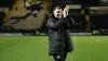 Stockport manager Dave Challinor applauds the fans (PA)