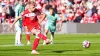 Tommy Conway strokes home the equaliser from the penalty spot (Owen Humphreys/PA)