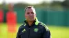 Brendan Rodgers was in optimistic mood during the final training session before the Champions League kick-off (Andrew Millig