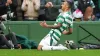 Celtic’s Adam Idah netted twice against Falkirk (Andrew Milligan/PA)