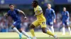 Crystal Palace’s Eberechi Eze during the Premier League match at Stamford Bridge (PA)