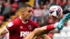 Charlton Athletic’s Gassan Ahadme volleys the ball as he moves through the box during the Sky Bet League One match at The Va