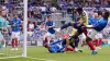 Josh Maja, centre right, is the Championship’s top scorer (Bradley Collyer/PA)