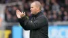 AFC Wimbledon manager Mark Robinson applauds the fans before the Emirates FA Cup third round match at the LV Bet Stadium Mea