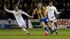 Former Shrewsbury striker Andy Mangan (centre) has been unable to join Real Madrid (Martin Rickett/PA)