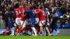 Tempers flared between Nottingham Forest and Chelsea players at Stamford Bridge (Bradley Collyer/PA)