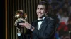 Manchester City’s Spanish player Rodri receives the 2024 Men’s Ballon d’Or award during the 68th Ballon d’Or (Golden Ball) a