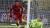 Brennan Johnson celebrates putting Wales ahead against Iceland (Arni Torfason/AP)