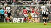 Alexander Isak’s header gave Newcastle victory (Owen Humphreys/PA)