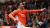 Lee Evans scored as Blackpool beat Bristol Rovers (Jessica Hornby/PA)