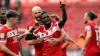 Emmanuel Latte Lath netted a hat-trick as Middlesbrough beat Oxford (Owen Humphreys/PA)